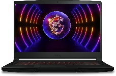 Ноутбук MSI GF63 Thin 12VF-468XRU Core i5 12450H 16Gb SSD512Gb NVIDIA GeForce RTX4060 8Gb 15.6 IPS FHD (1920x1080) noOS black WiFi BT Cam (9S7-16R821-468)