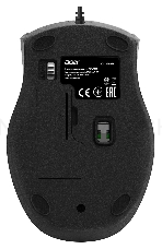 Мышь Acer OMW020 черный оптическая (1600dpi) USB