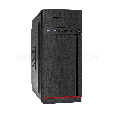 Корпус Miditower ExeGate AA-442U2 (ATX, без БП, 1*USB+2*USB3.0, аудио, черный)