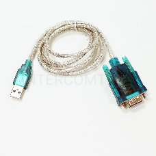 Кабель AM/Com port 9pin 1.2м  Aopen/Qust адаптер USB -> RS232, DE9P (добавляет в систему новый COM порт), ACU804