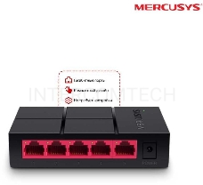 Коммутатор Mercusys MS105G 5G неуправляемый