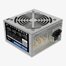 Блок питания Aerocool 450W Retail ECO-450W ATX v2.3 Haswell, fan 12cm, 400mm cable, power cord, 20+4P, 12V 4P, 1x PCI-E 6P, 2x SATA, 2x PATA, 1x FDD