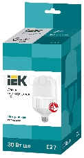 Лампа Iek LLE-HP-30-230-40-E27 светодиодная HP 30Вт 230В 4000К E27 IEK