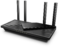 Роутер беспроводной TP-Link Archer AX55 AX3000 10/100/1000BASE-TX черный