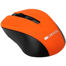 Мышь CANYON CNE-CMSW1O Orange USB {wireless mouse with 3 buttons, DPI changeable 800/1000/1200}