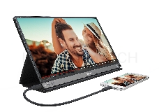 МОНИТОР 15.6 ASUS MB16AP Black (IPS, LED, Wide, 1920x1080, 178°/178°, 220 cd/m, 800:1, +USB, )