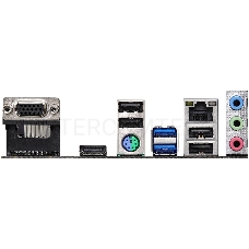 Материнская плата ASRock H470M-HVS LGA1200, H470, 2*DDR4, D-Sub+HDMI, 4xSATA3 6.0, 2xUSB 3.2, 4xUSB 2.0, mATX