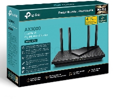 Роутер беспроводной TP-Link Archer AX55 AX3000 10/100/1000BASE-TX черный