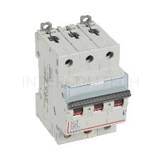 Выключатель автоматический модульный 3п C 20А 6кА DX3-E Leg 407292