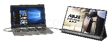 МОНИТОР 15.6 ASUS MB16AP Black (IPS, LED, Wide, 1920x1080, 178°/178°, 220 cd/m, 800:1, +USB, )