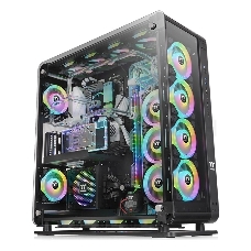 Корпус Thermaltake Core P8 TG Black CA-1Q2-00M1WN-00 Black/Wall Mount/SPCC/4mm Tempered Glass*3