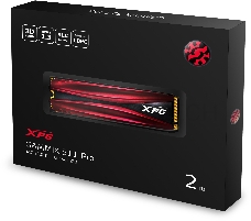 Накопитель M.2 2280 2TB ADATA XPG GAMMIX S11 Pro Client SSD AGAMMIXS11P-2TT-C PCIe Gen3x4 with NVMe, 3350/2900, IOPS 360/360K, MTBF 2M, 3D NAND TLC, 1280TBW, NVMe 1.3, Heat Sink, RTL