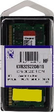 Память оперативная Kingston SODIMM 16GB 3200MHz DDR4 Non-ECC CL22  DR x8