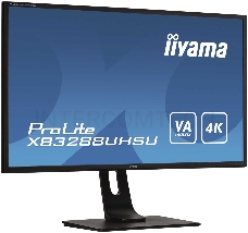 Монитор Iiyama 31.5 ProLite XB3288UHSU-B1 черный VA LED 3ms 16:9 HDMI M/M матовая HAS Pivot 3000:1 300cd 178гр/178гр 3840x2160 DisplayPort Ultra HD USB 6.8кг