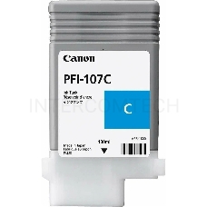 Картридж струйный Canon PFI-107C 6706B001 голубой для Canon iP F680/685/780/785 (130мл)