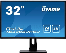 Монитор Iiyama 31.5 ProLite XB3288UHSU-B1 черный VA LED 3ms 16:9 HDMI M/M матовая HAS Pivot 3000:1 300cd 178гр/178гр 3840x2160 DisplayPort Ultra HD USB 6.8кг