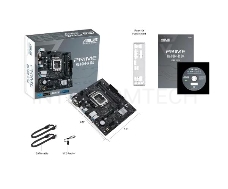 Материнская плата ASUS PRIME H610M-R D4-SI White Box Soc-1700 Intel H610 2xDDR4 mATX AC`97 8ch(7.1) GbLAN+VGA+DVI+HDMI