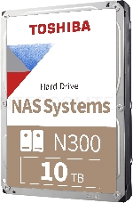 Жесткий диск Toshiba SATA-III 10Tb HDWG11AUZSVA NAS N300 (7200rpm) 256Mb 3.5 Bulk