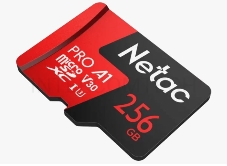 Флеш карта NeTac Карта памяти Netac MicroSD P500 Extreme Pro 256GB, Retail version card only