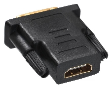 Адаптер Buro HDMI-19FDVID-M_ADPT HDMI-19M(F)/DVI-D(M) с позол. конт.