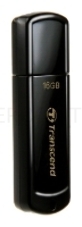 Флеш Диск Transcend 16Gb Jetflash 350 TS16GJF350 USB2.0 черный
