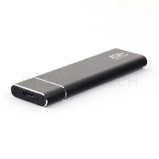 Внешний корпус AgeStar M.2 USB 3.0  NGFF (B-key) AgeStar 3UBNF5C (BLACK) , алюминий, серебристый