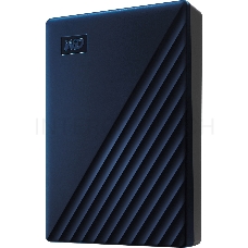 Внешний жёсткий диск WD My Passport for Mac WDBA2F0050BBL-WESN 5TB 2,5 USB 2.0/USB 3.2 (Gen 1) blue (D8B)