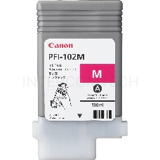 Картридж струйный Canon PFI-102M (0897B001) пурпурный, 130 мл., для imagePROGRAF iPF605, iPF610., iPF650, iPF655, iPF710, iPF755, LP17, iPF510