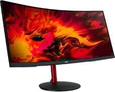 Монитор 34    ACER  Nitro XZ342CUPbmiiphx, VA, 21:9, 3440x1440, 144Hz,  1ms, 400nits,  178°/178°, 2HDMI+  DP  + Колонки 2Wx2 , Audio Out, FreeSync Premium, HDR 400, Curved  (изогнутый) (NEW)