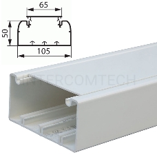 Кабель-канал 105х50 L2000 пластик Leg 010429