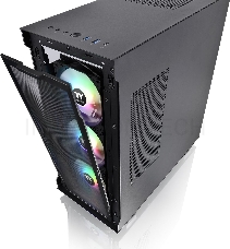 Корпус Thermaltake V350 TG ARGB AIR черный без БП ATX 2x120mm 2x140mm 2xUSB2.0 1xUSB3.0 audio bott PSU