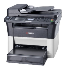 МФУ Kyocera Ecosys FS-1125MFP, лазерный принтер/сканер/копир/факс A4, 25 стр/мин, 1800x600 dpi, 64 Мб, ADF, дуплекс, подача: 251 лист., вывод: 100 лист., Ethernet, USB, ЖК-панель