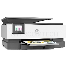 МФУ струйный HP OfficeJet 8023 (1KR64B), принтер/сканер/копир, A4 Duplex WiFi USB RJ-45 черный/белый