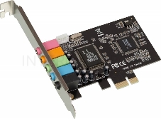 Звуковая карта PCI-E C-media ASIA PCIE 8738 6C,  5.1, oem