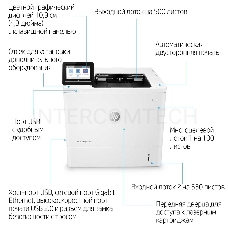 Принтер лазерный HP LaserJet Enterprise M611dn, (A4, 1200dpi, 61ppm, 512Mb, Duplex, Lan, USB)