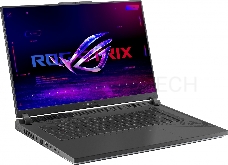 Ноутбук Asus ROG Strix G18 G614JZ-N4080 Core i7 13650HX 16Gb SSD1Tb NVIDIA GeForce RTX4080 12Gb 16 IPS WQXGA (2560x1600) noOS grey WiFi BT Cam (90NR0CZ1-M005T0)