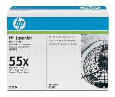 Тонер-картридж HP CE255X черный для LaserJet P3015/P3015d/P3015dn/P3015x 12500 стр.