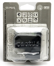 Картридж струйный Cactus CS-PG37 черный для Canon Pixma iP1800/iP2500/iP2600 (9ml)