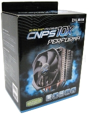 Кулер ZALMAN CNPS10X Performa +  {for 775 / 1155 / 1366 / 2011 / AM2 / AM3 / FM1, Speedcontr, 17-36дБ, 900-2000 об / м, Cu+Al, 4пин}