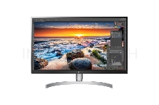 Монитор 27 LG 27UL850-W White IPS, 3840x2160, 5ms, 350 cd/m2, 1000:1 (Mega DCR), DP, HDMI*2, USB-C, Headph.out,HAS, Pivot, vesa