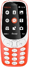 Телефон сотовый Nokia 3310 DS (2017) Red  TA-1030 [A00028102]