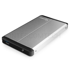 Внешний корпус для HDD Gembird EE2-U3S-2-S  2.5 EE2-U3S-2-S, серебро, USB 3.0, SATA, металл