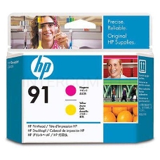 Картридж струйный HP №91 C9461A пурпурный/желтый печатающая головка для HP DJ Z6100