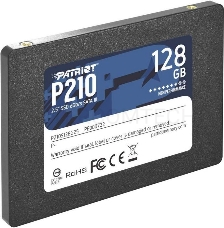 Накопитель SSD Patriot P210 128GB, SATA 2.5, P210S128G25, 450/430, RET