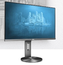МОНИТОР 27 AOC U2790PQU Gray с поворотом экрана (IPS, 3840x2160, 5 ms, 178°/178°, 350 cd/m, 50M:1, +HDMI, +HDMI 2.0, +D