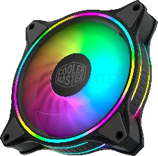 3 Кулера для корпуса 1 Ватт Cooler Master MASTERFAN MF120 HALO, 120mm, 4-Pin (PWM), ARGB, 3 pcs + ARGB Controller