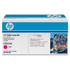 Тонер-картридж HP CF033A пурпурный для CLJ CM4540MFP 12500 стр.