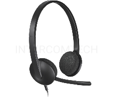 Гарнитура Logitech Headset H340 USB graphite