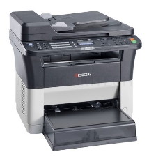 МФУ Kyocera Ecosys FS-1125MFP, лазерный принтер/сканер/копир/факс A4, 25 стр/мин, 1800x600 dpi, 64 Мб, ADF, дуплекс, подача: 251 лист., вывод: 100 лист., Ethernet, USB, ЖК-панель