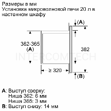 Микроволновая печь встраиваемая Bosch BEL623MB3